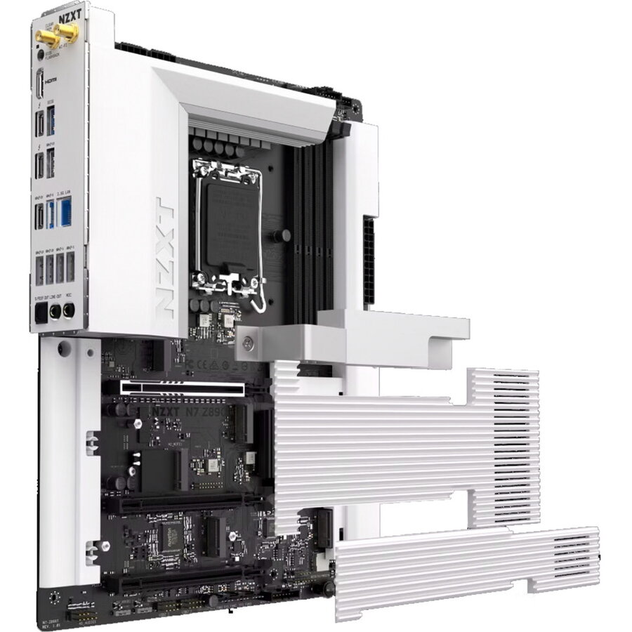 Placa de baza N7 Z890 White, motherboard white - Socket 1851