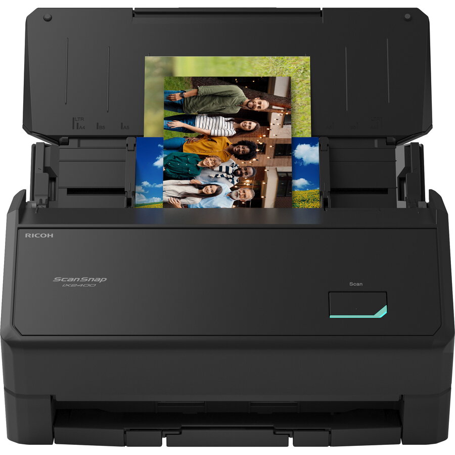 Scanner ScanSnap iX2400, feed scanner black