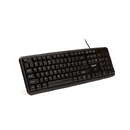 Tastatura cu Fir Spacer SPKB-S62 USB Layout US Negru