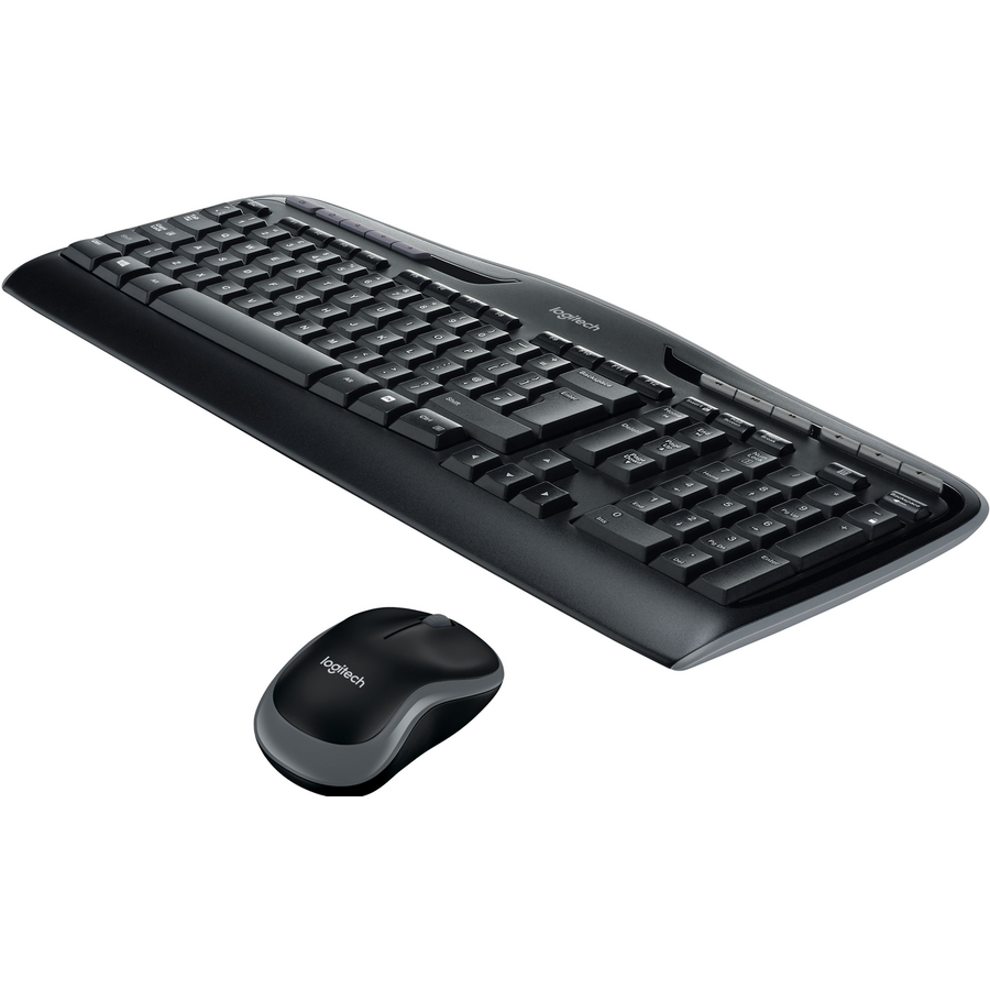 Kit Tastatura si Mouse MK330 Combo 920-008533 Wireless Layout DE Negru