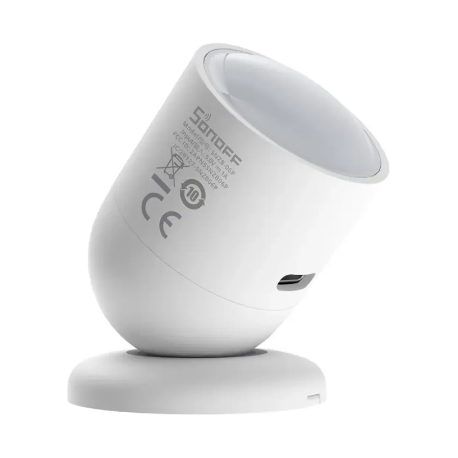 Senzor de Prezenta Umană Sonoff ZigBee SNZB-06P de Prezenta Umană Alb — imaginea 4