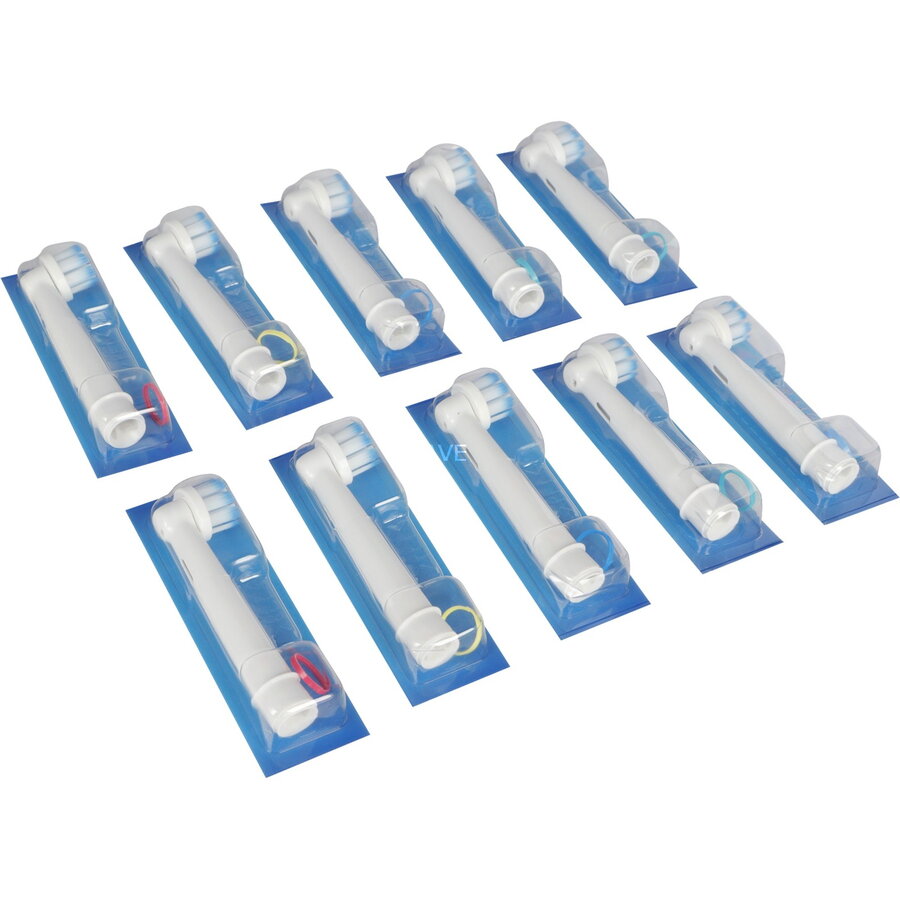 Oral-B Pro Sensitive Clean brush heads 10 (white, frustration-free outer packaging)
