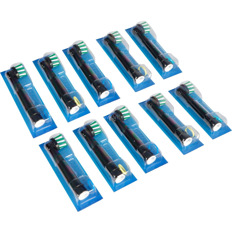 Oral-B Pro CrossAction brush heads, pack of 10 (frustration-free outer packaging)