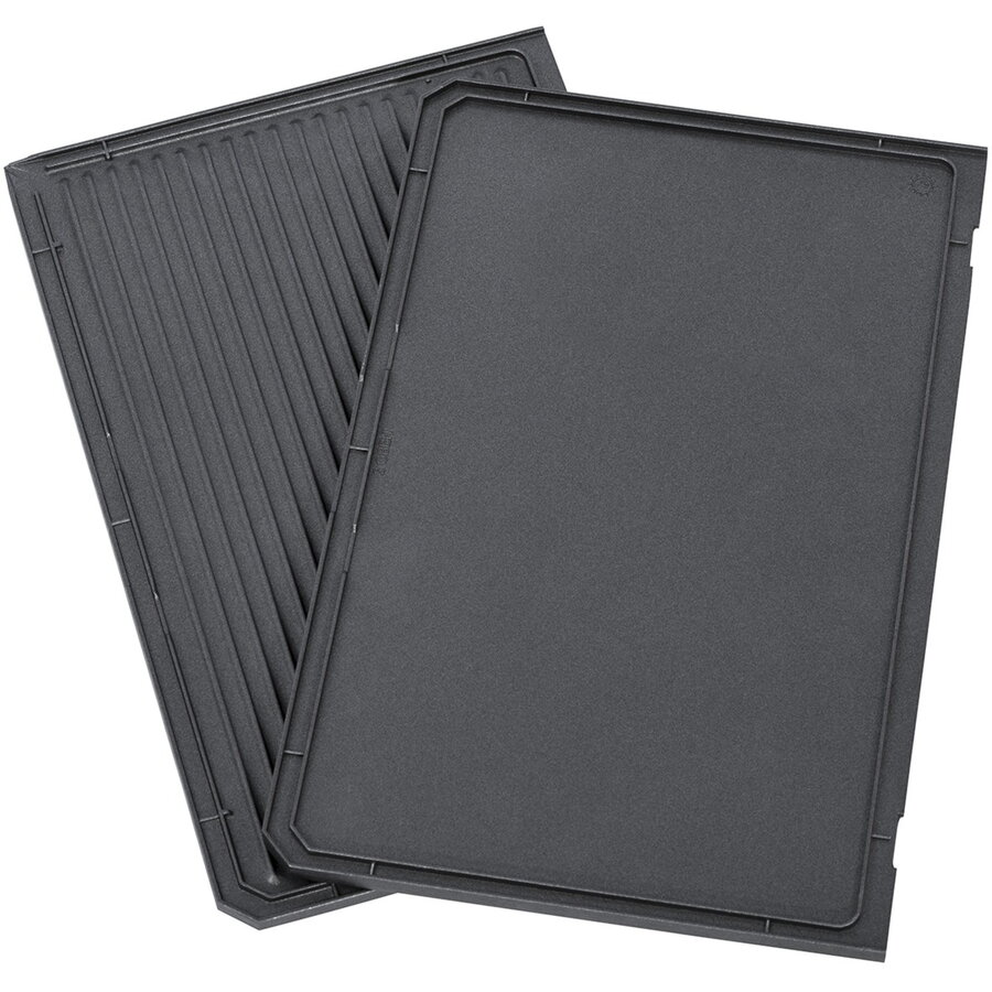 Grill plate: top, ribbed, smooth - Accessories: PG 4