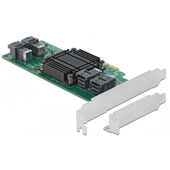 Controller PCI Express x8  4 x Internal SFF-8643 NVMe LP