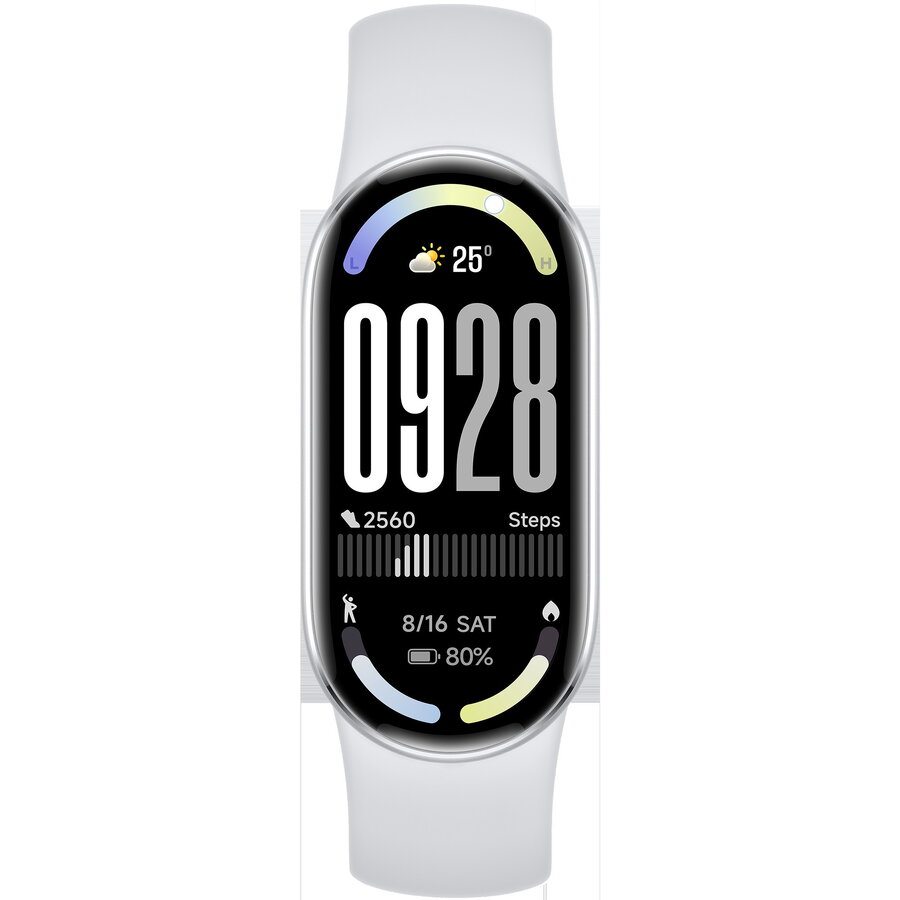 GPS Smart Band 10, fitness tracker light grey, TPU strap in Glacier…