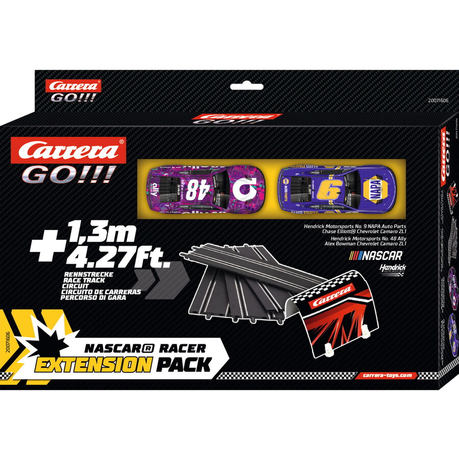 Jucarie GO!!! Extension Pack - Nascar Racer, Racetrack