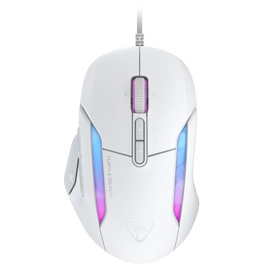 Mouse Gaming cu Fir Kone II Iluminare RGB 26000DPI Alb