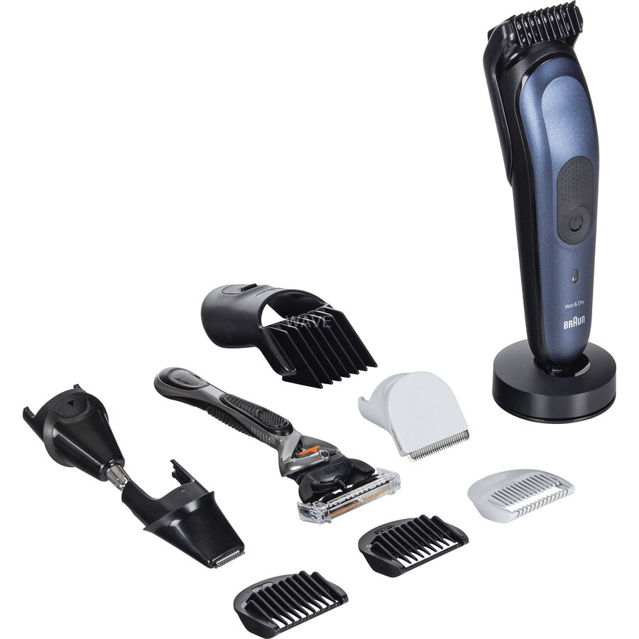 Aparat de ras All-In-One Styling Set 7 MGK7410, hair clipper (dark blue/black)