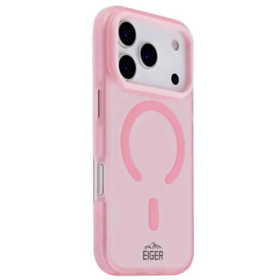 Husa Eiger Blizzard Magsafe GRS iPhone 17 Pro Roz