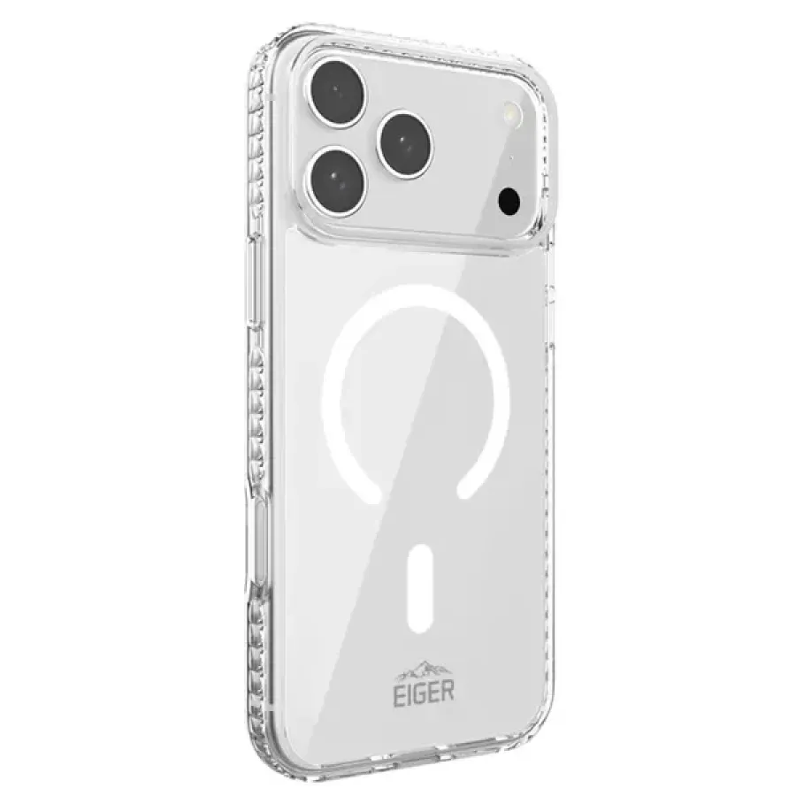 Husa Eiger Ice Grip Magsafe GRS iPhone 17 Pro Max Transparent