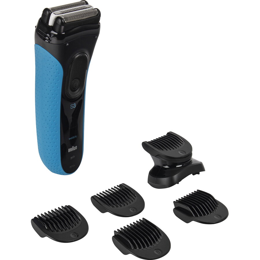 Series 3 3010BT, shaver black/blue, Wet&Dry