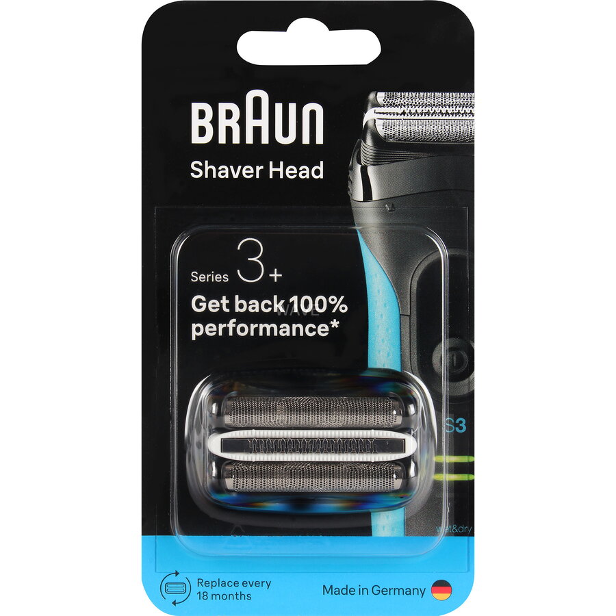Series 3 combo pack 32B, shaving head black