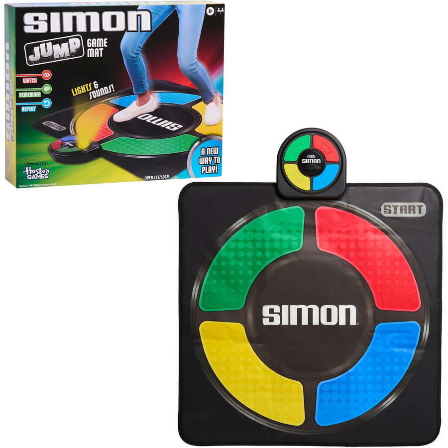 Just Play Hasbro Simon Jump Game Mat, Skill Game