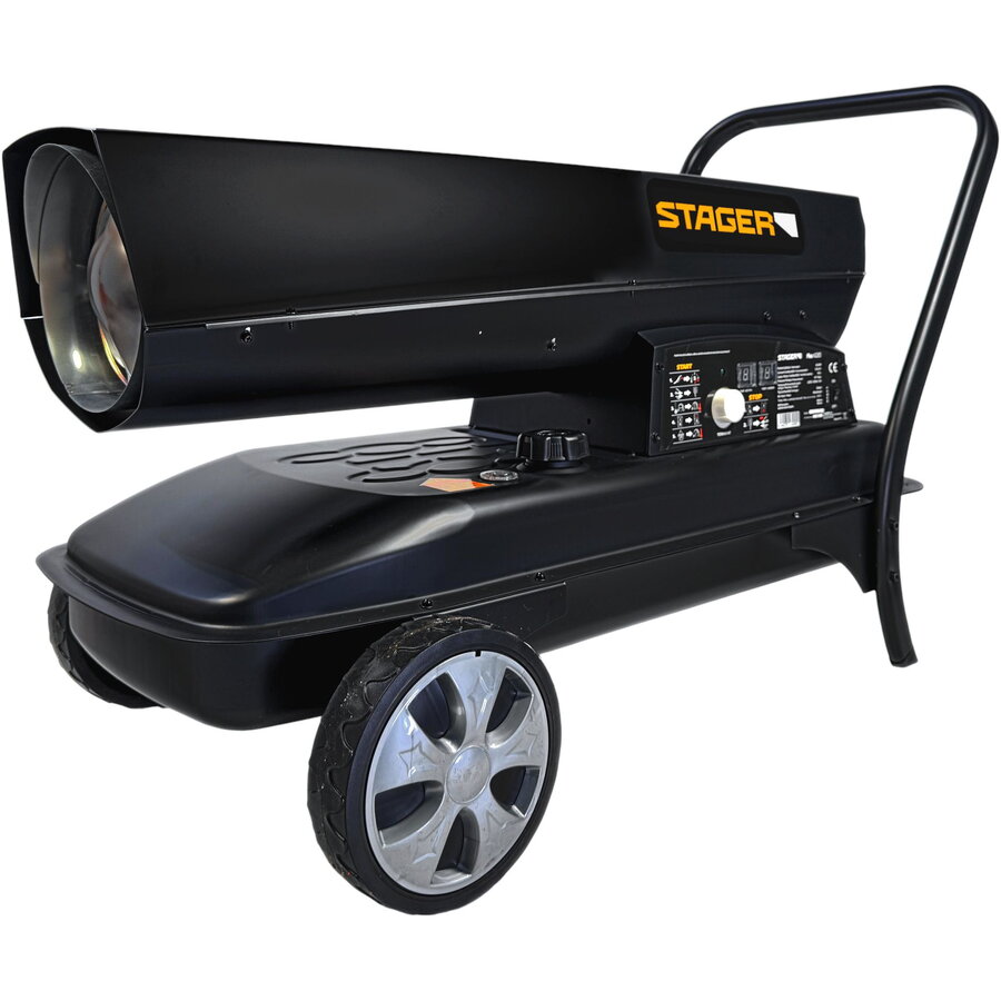 Tun de Aer Cald PLUS-K220 Ardere Directa 63kW 230V Motorina 1300mc