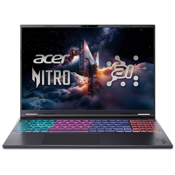 Laptop Nitro 16S AI WQXGA 16 inch AMD Ryzen AI 9 365 32GB 1TB SSD RTX 5060 Free Dos Black