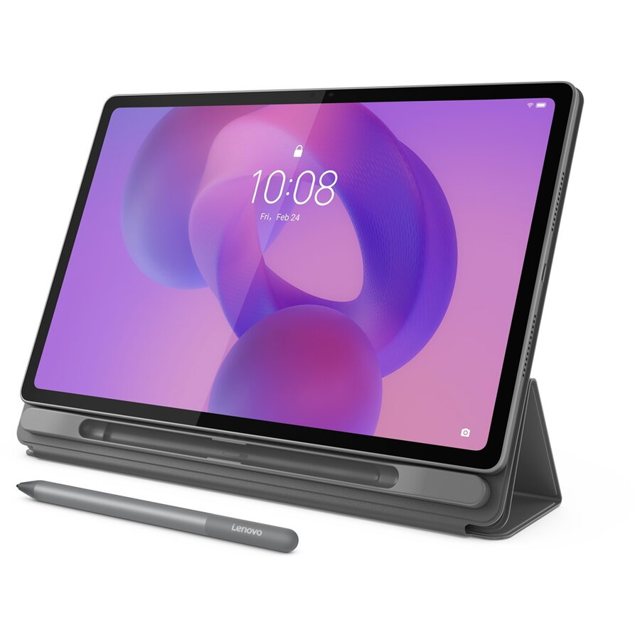 Tableta Lenovo Idea Tab Plus MediaTek Dimensity 6400 256 GB 30.7 cm (12.1) 8 GB Wi-Fi 5 (802.11ac) Android 15 Grey - imagine 2