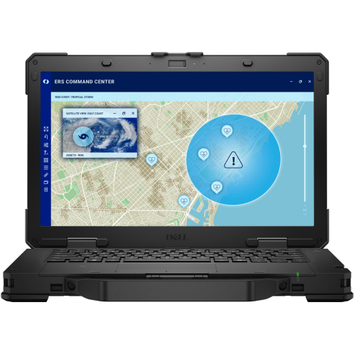 Laptop Pro Rugged RB14250 FHD 14 inch Intel Core Ultra 7 165U 32GB 1TB SSD Windows 11 Pro 5G Black