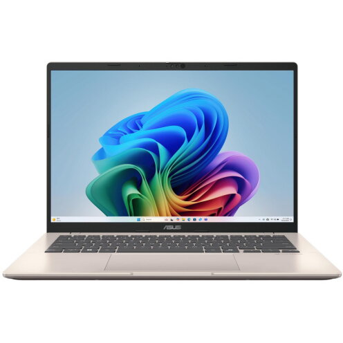 Laptop Vivobook 14 WUXGA 14 inch AMD Ryzen AI 7 445 16GB 512GB SSD Windows 11 Home Platinum Gold
