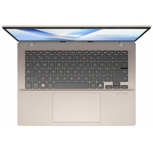 Laptop Asus Vivobook 14 WUXGA 14 inch AMD Ryzen AI 7 445 16GB 512GB SSD Windows 11 Home Platinum Gold — imaginea 3
