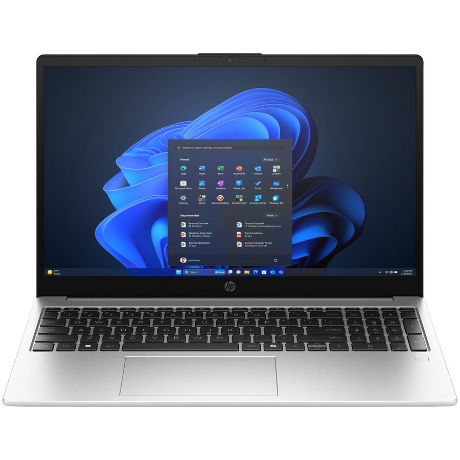 Laptop 255R G10 Ryzen 5 7535U 15.6Inch FHD IPS 300nits AG 8GB DDR5 4800 SSD512 Radeon 660M Cam1080p 41Wh Win11 Turbo Silver