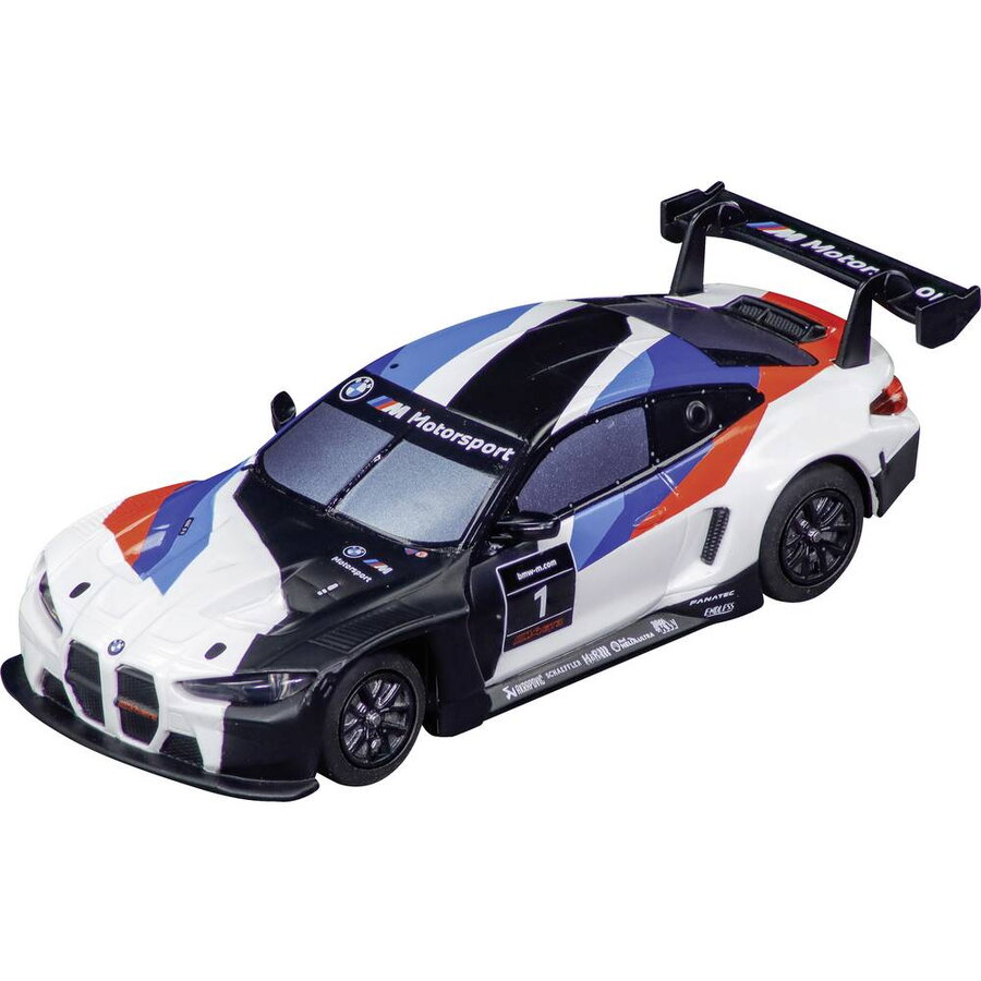 Mașinuță de Curse Carrera Hybrid BMW M4 GT3 BMW M Motorsport No.1 Varsta 12 Ani+ Multicolor