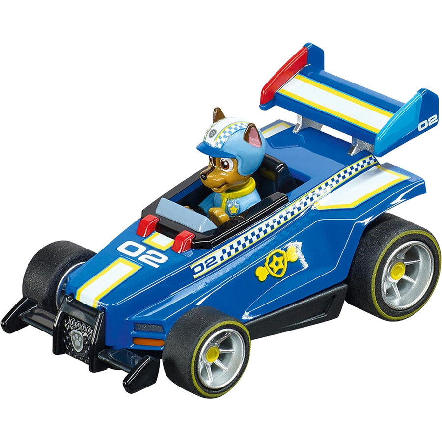 Mașinuță de Curse Carrera GO!!! Slot Car Paw Patrol RRR - Chase 20064175 1:43 Varsta 6 Ani+ Albastru