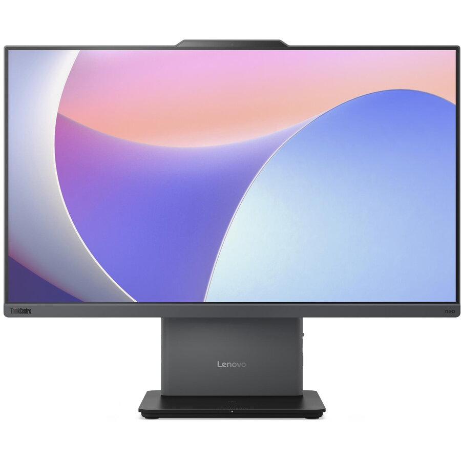 Sistem All in One ThinkCentre neo 50a G5 FHD Touch 23.8inch Intel Core 5 210H 16GB 512GB SSD Windows 11 Pro Luna Grey