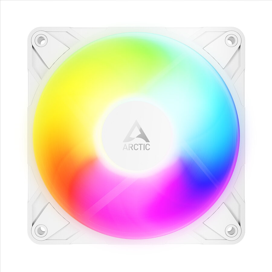 Ventilator Arctic P12 Pro Reverse A-RGB PWM 120mm 3Pack Alb — imaginea 6