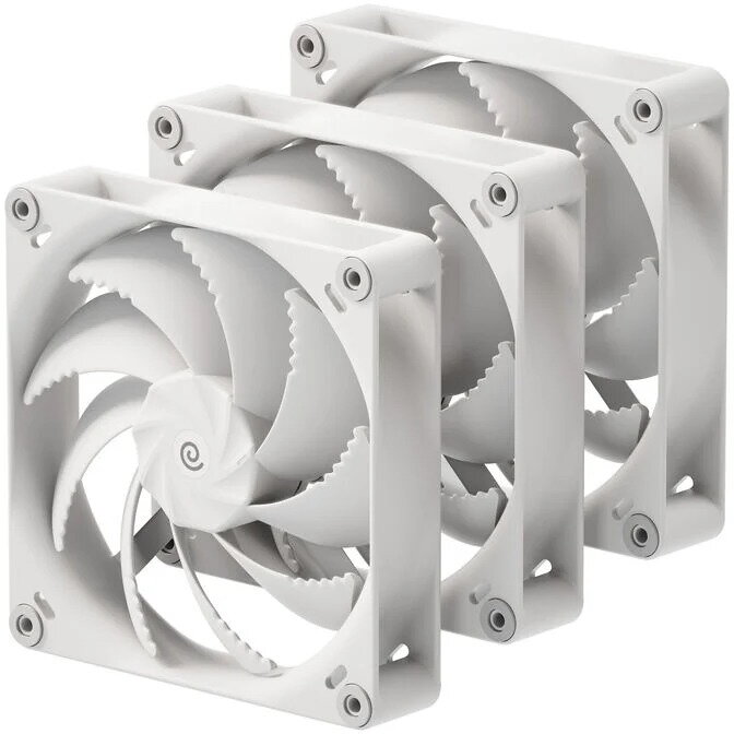 Ventilator H14 PWM 3Pack 140mm Alb