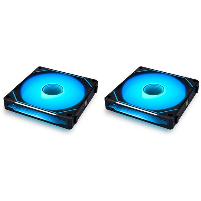 Ventilator UNI FAN SL-INF 140 ARGB Reverse Blade PWM 3Pack 140mm Negru