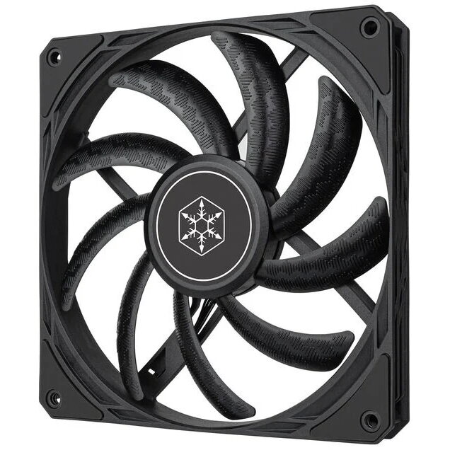Ventilator SST-AS140B Air Slimmer 140 PWM Negru