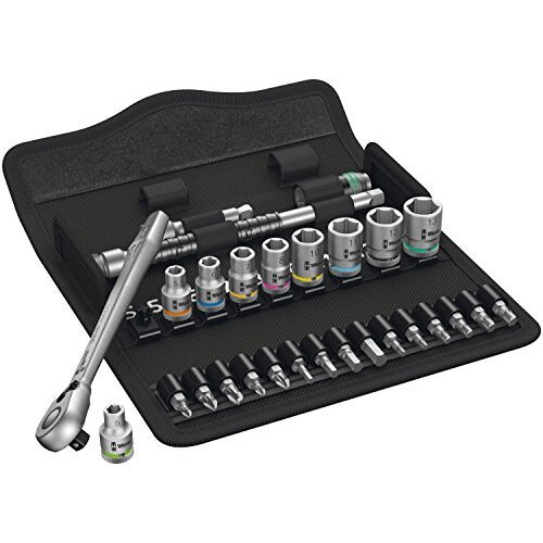 Zyklop Metal 8001SA8 bit set/wrench set 1/4 - 28-pieces - 05004018001