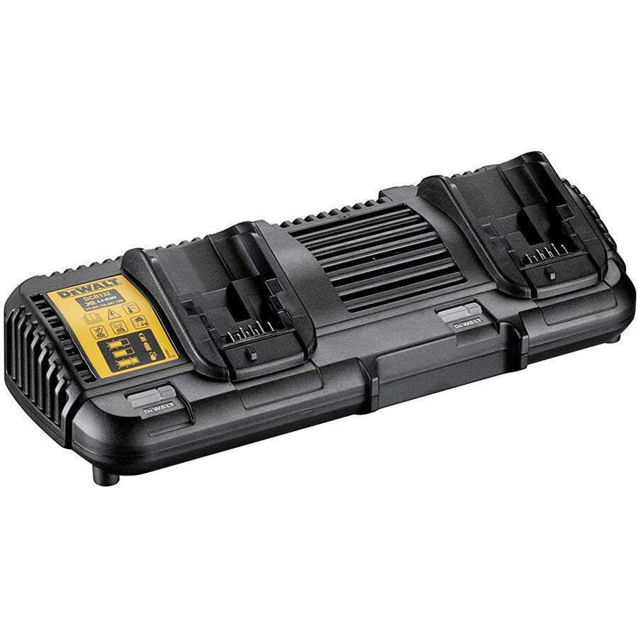 double Charger DCB132, charger (black, for Flex volt batteries and XR sliding battery)