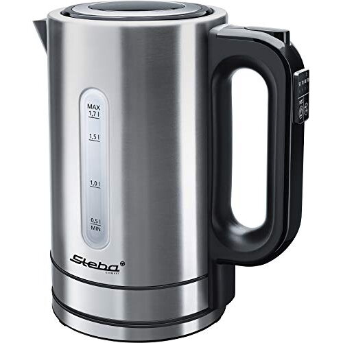 Fierbator WK 21 Inox kettle (inox / black 1.7 liters)