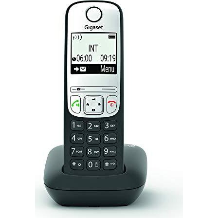 GPS A690, analog phone (black, DECT)