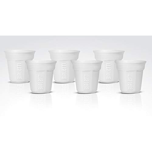espresso cup 6 pcs. White