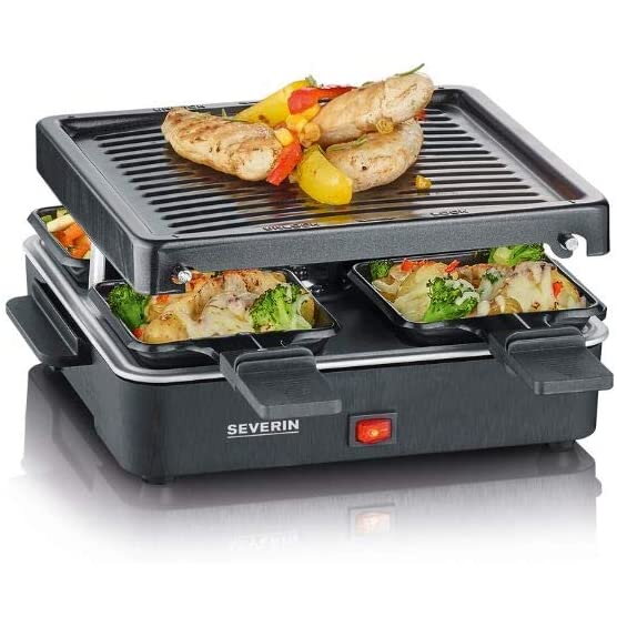 Gratar electric Raclette 2370 black - with grill plate