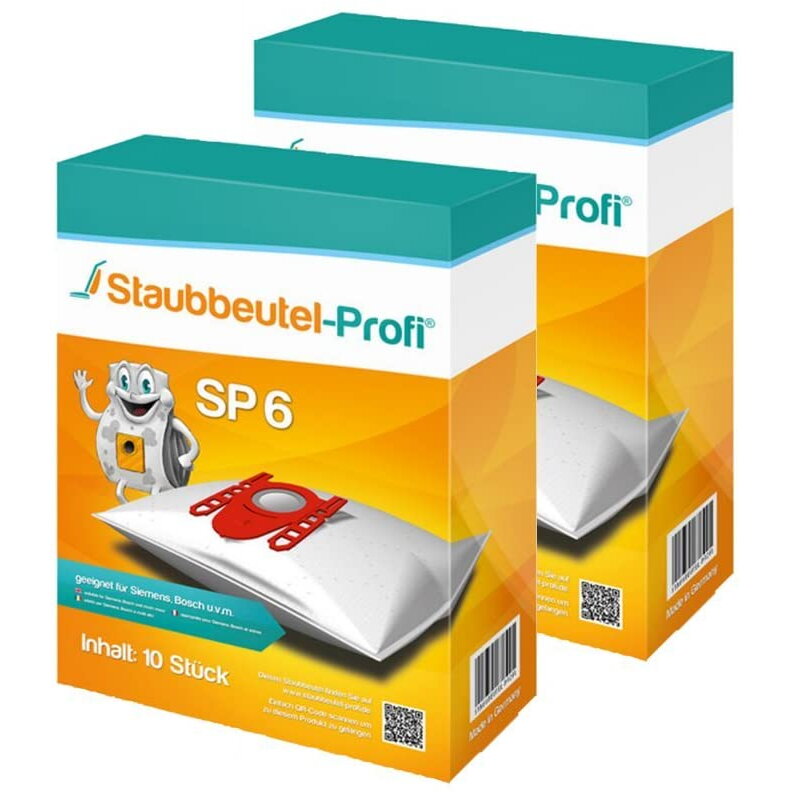 vacuum cleaner bag S67 AirSpace MicroPor Plus Green (4 bags + 1 filter, for Siemens, Bosch)