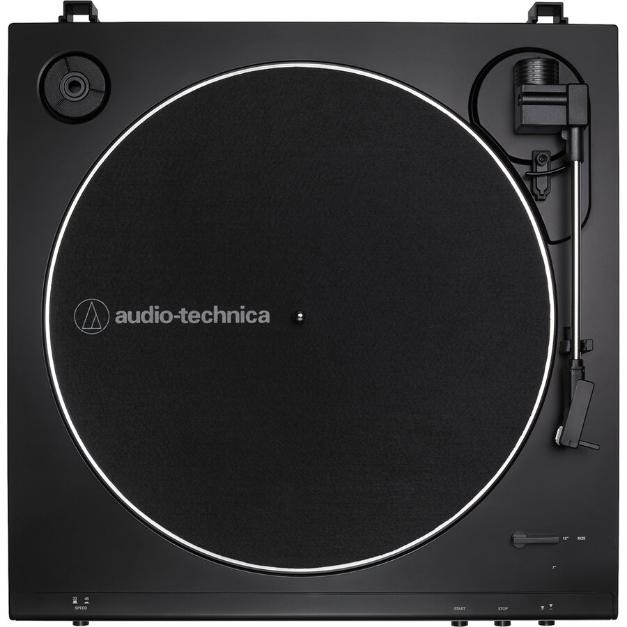 Audio-Technica Audio Technica AT-LP60XBK, record player (black, integrated phono preamplifier, fully automatic operation) — imaginea 2