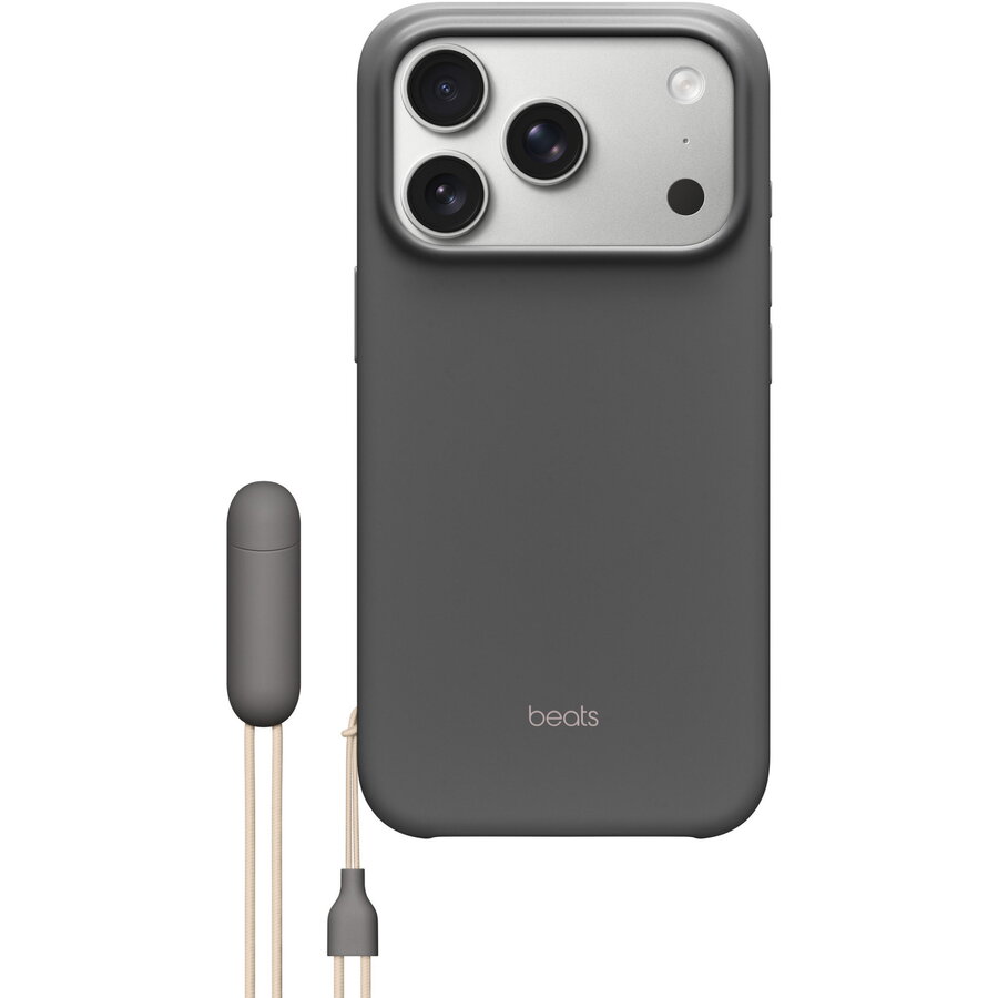 GPS Beats Kickstand Case with MagSafe and Camera Control, grey, iPhone 17 Pro