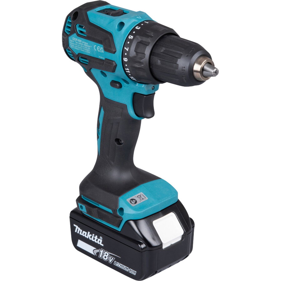 Masina de gaurit cordless drill/driver 18V DDF490Z