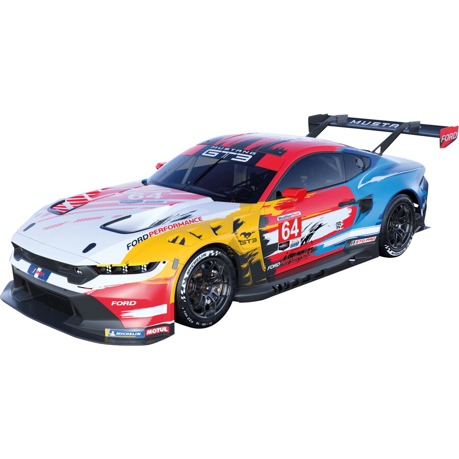 Jucarie HYBRID Ford Mustang GT3 Champion Spirit, No.64, racing car