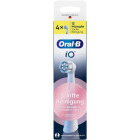 Braun iO Gentle Cleaning 4-pack, white brush heads, for sensitive areas and healthier gums