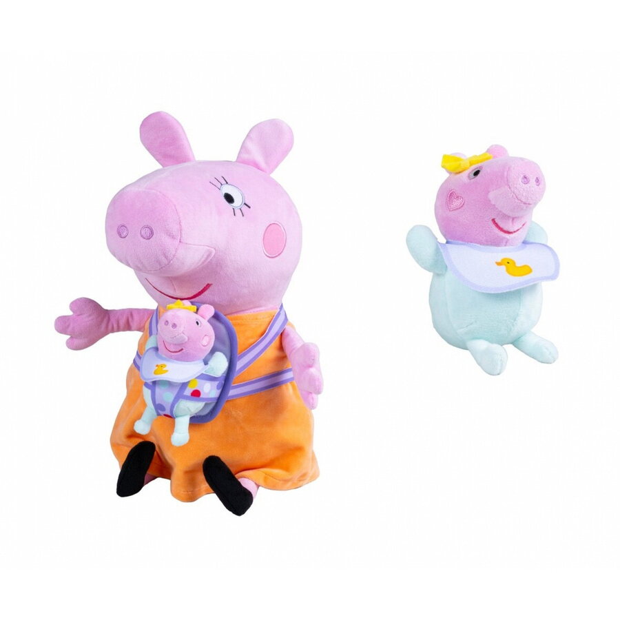 Jucarie Mama Pig cu Evie +1 an
