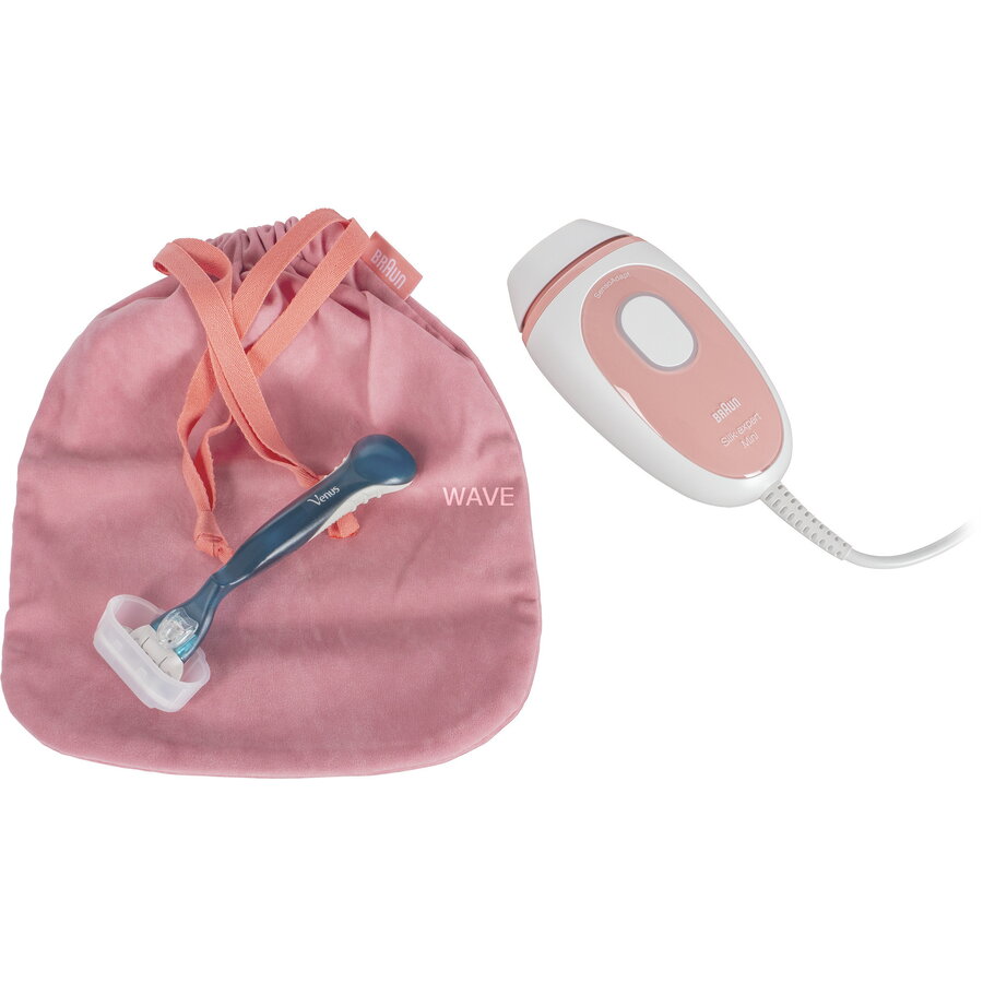 Epilator Silk-Expert Mini PL1014 - IPL, Hair Remover white/apricot