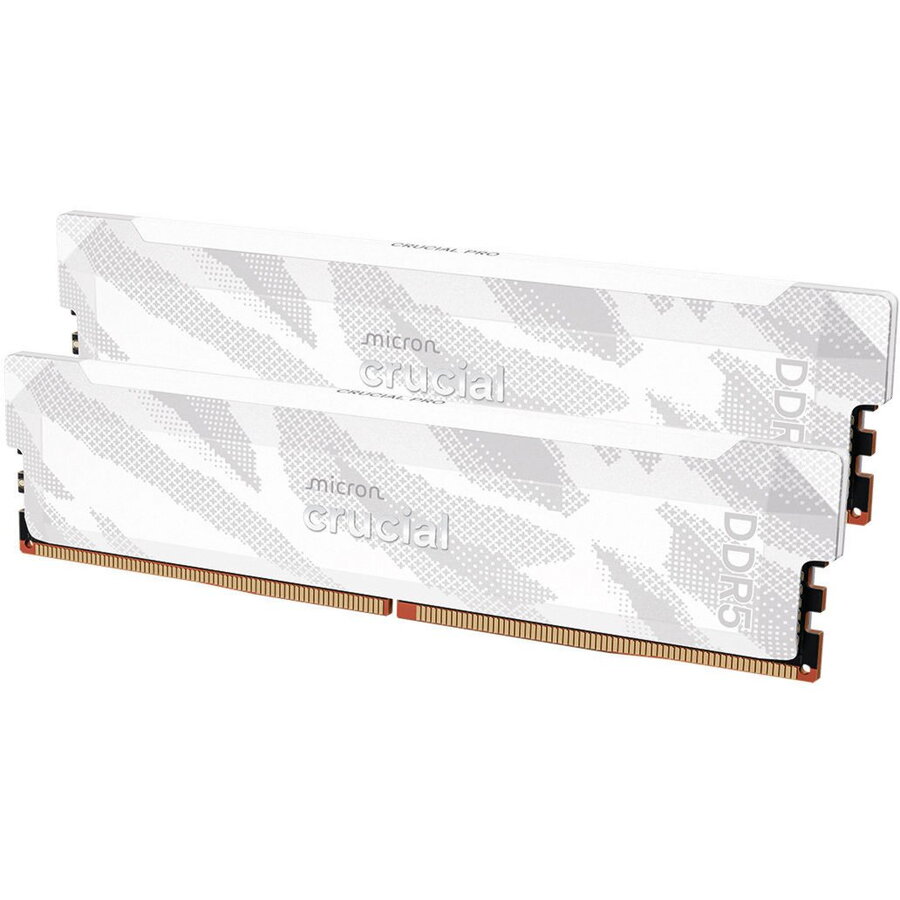 Memorie DDR5 - 32GB -6400 - CL - 32 (2x 16 GB) Dual Kit, White Memory, CP2K16G64C32U5W, Pro, INTEL XMP, AMD EXPO