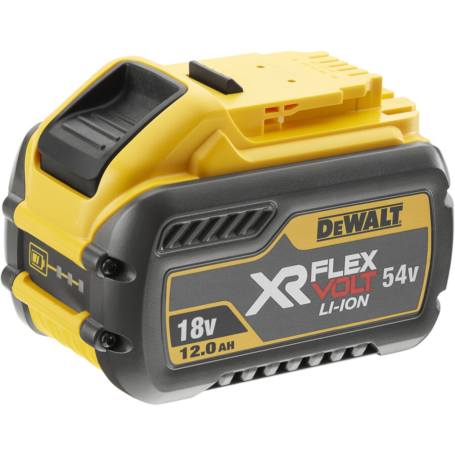 XR FLEXVOLT Battery DCB548, 54 Volt yellow/black, 54 Volt 4Ah or 18 Volt 12Ah
