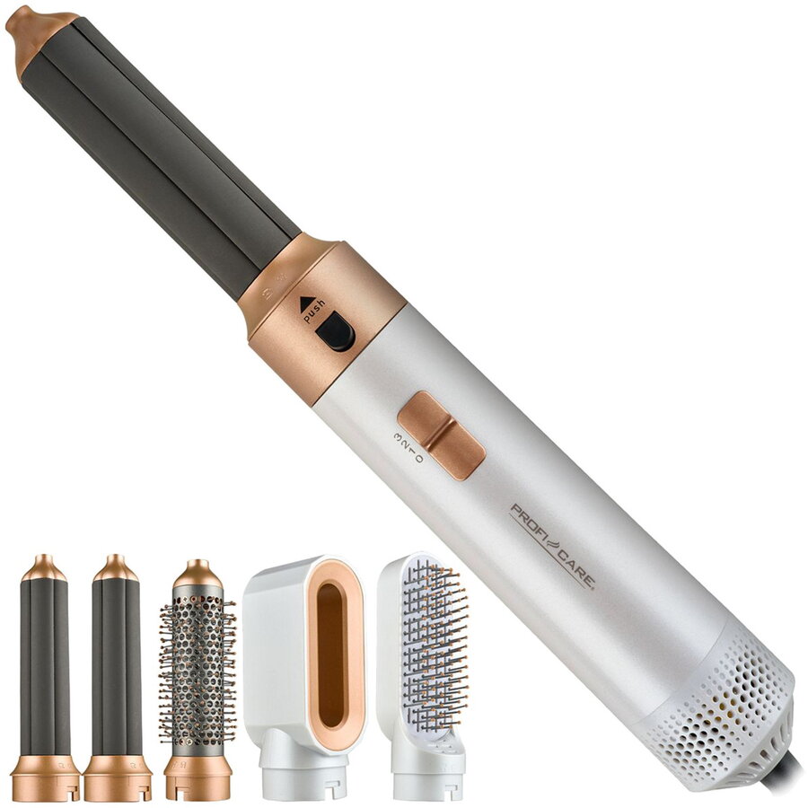 Ondulator Hot Air Curling Brush PC-HAS 3132, Multistyler white/rose, 4 in 1 – Multihairstyler