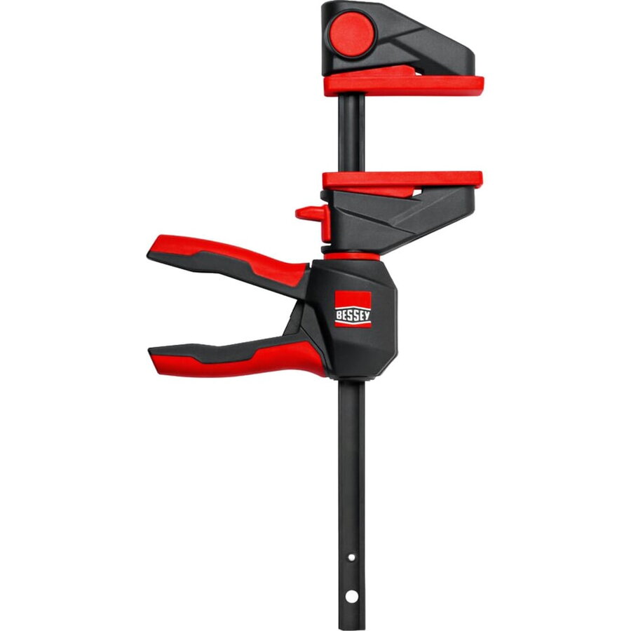 One-Hand Clamp with Rotating Handle M, EZ360M-30 Black/Red, 300 / 60